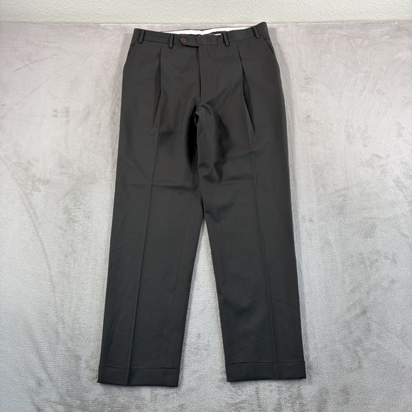 90s flower dress Vintage 90s Grey Daks London New York Dress Pants